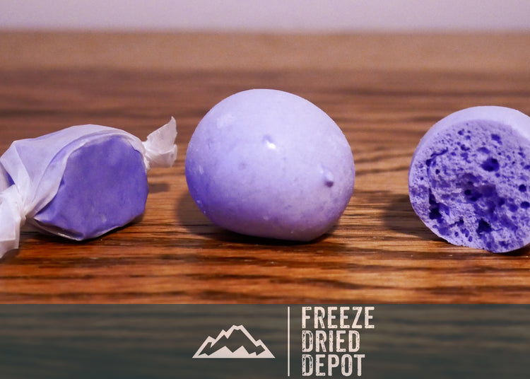 Freeze Dried Taffy - Huckleberry