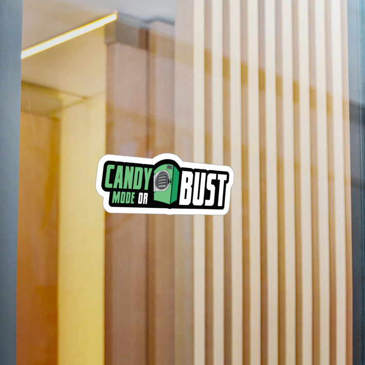 Candy Mode or BUST Sticker