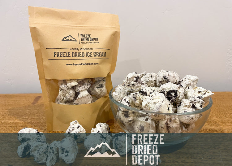 Freeze Dried Cookies & Cream Ice Cream