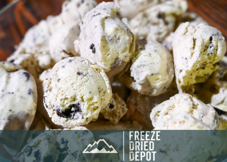 Freeze Dried Cookies & Cream Ice Cream