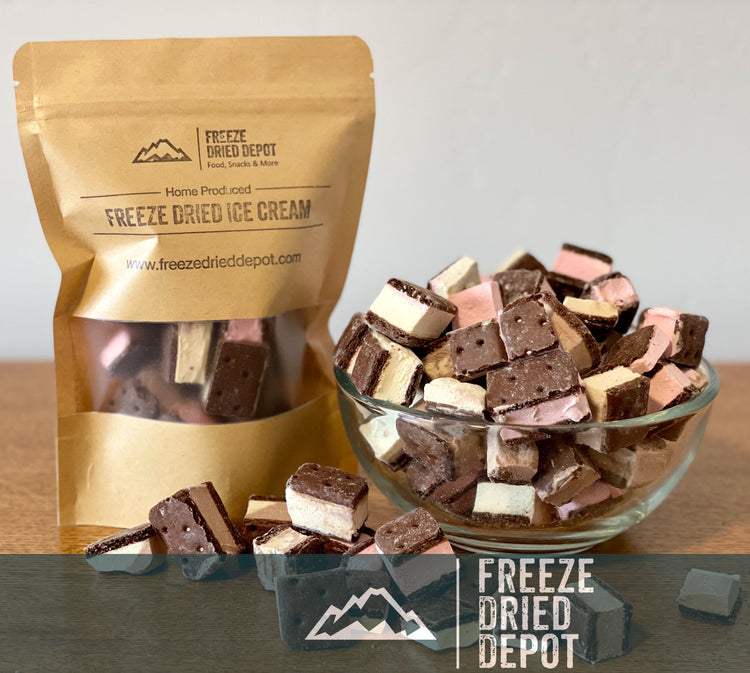 Freeze Dried Ice Cream Sandwich Bites